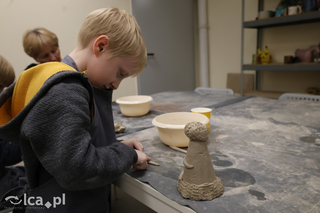 Warsztaty ceramiczne na Dzień Babci i Dziadka