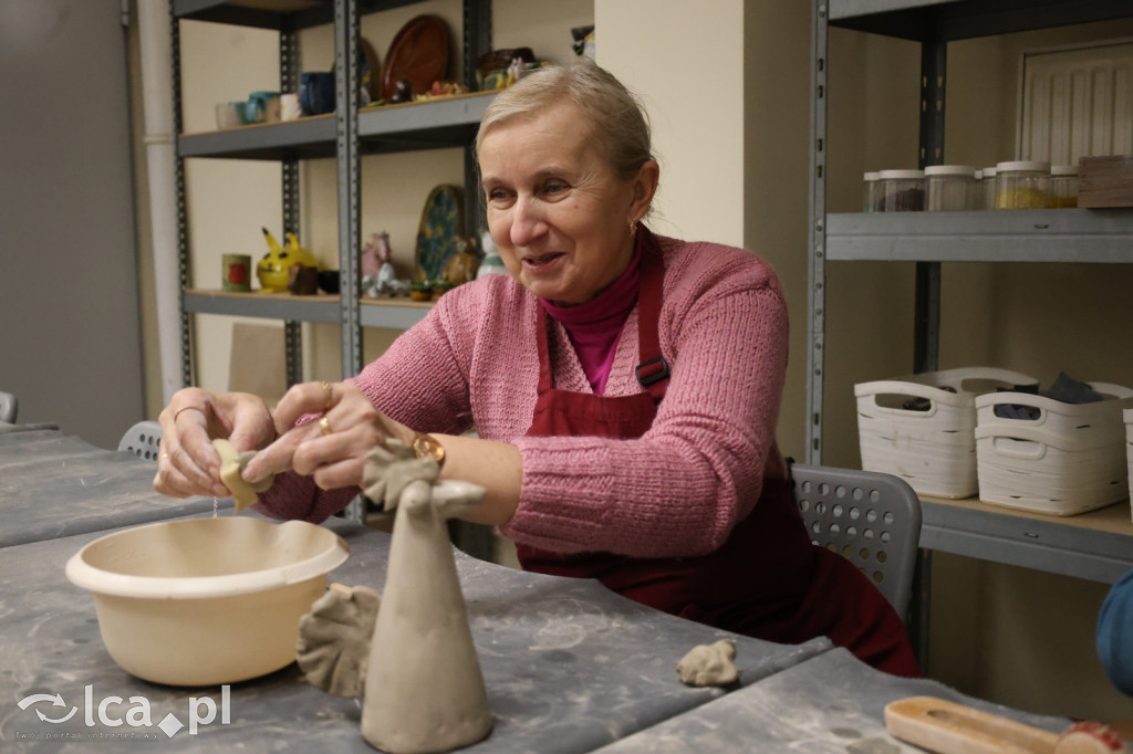 Warsztaty ceramiczne na Dzień Babci i Dziadka