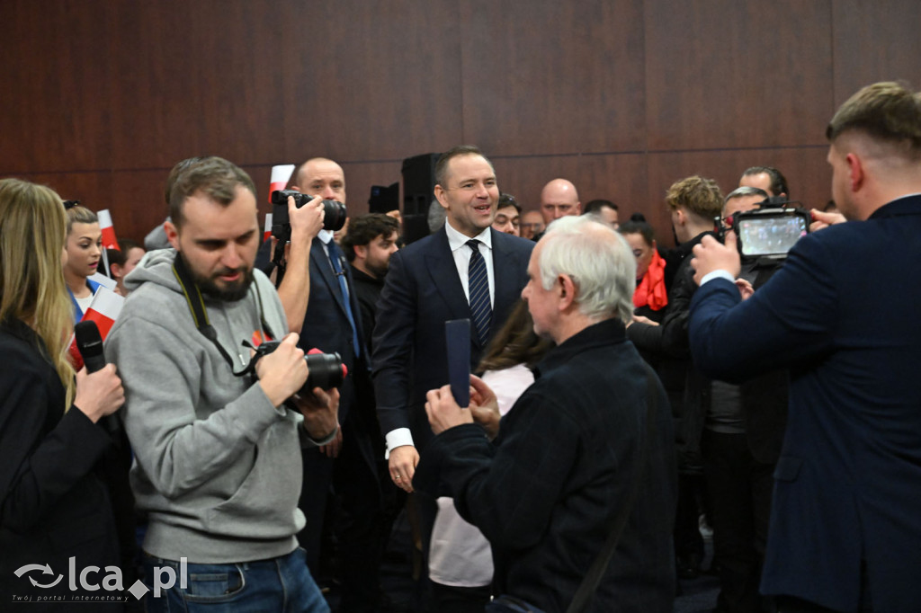 Ponad tysiąc osób na spotkaniu z Karolem Nawrockim
