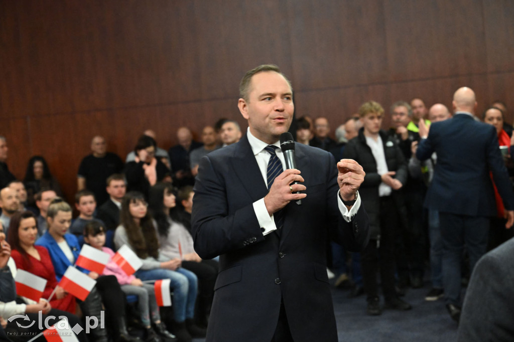 Ponad tysiąc osób na spotkaniu z Karolem Nawrockim