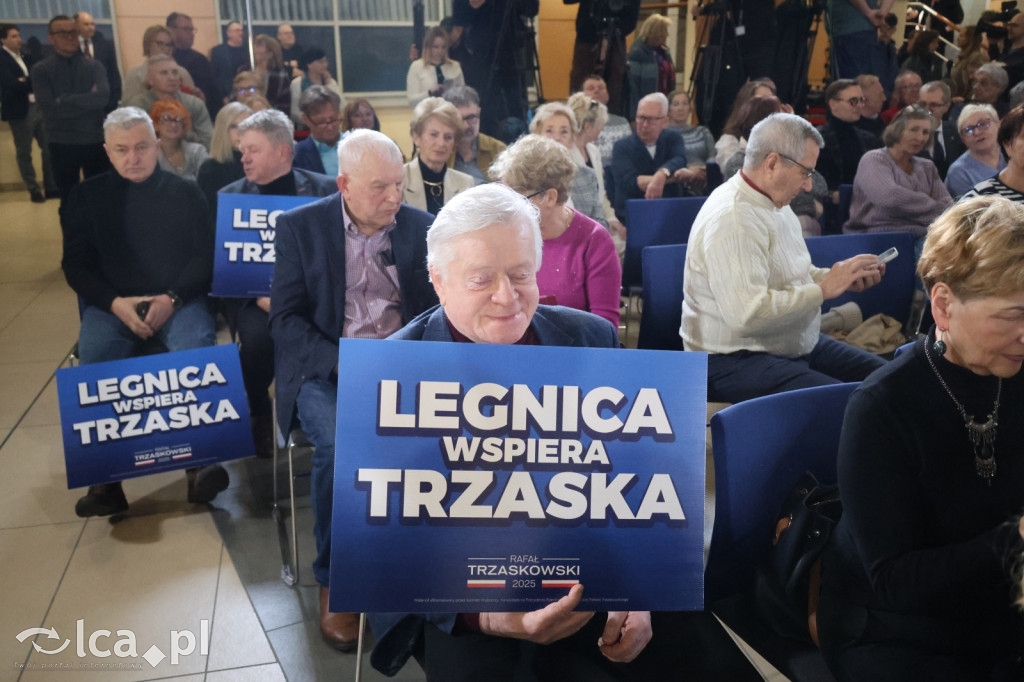 Rafał Trzaskowski w Legnicy