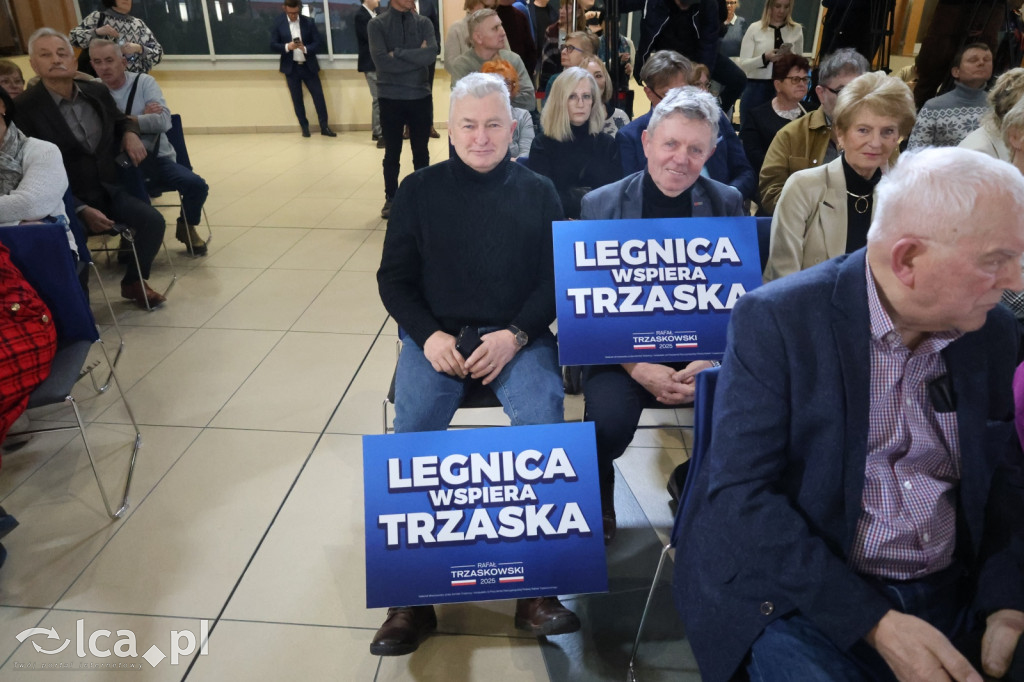 Rafał Trzaskowski w Legnicy
