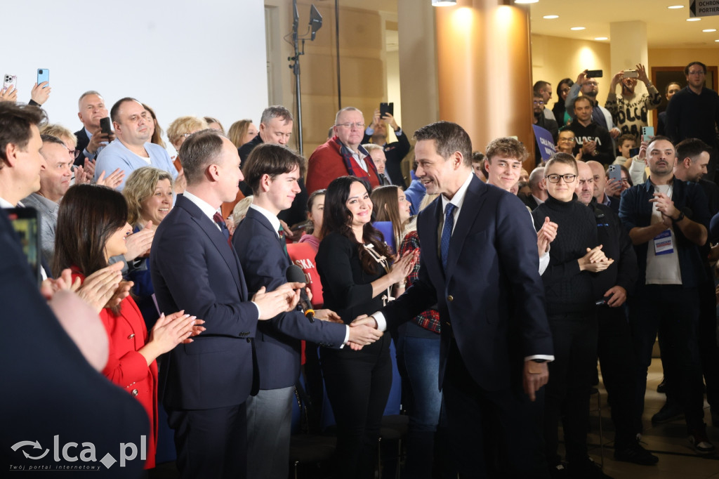 Rafał Trzaskowski w Legnicy