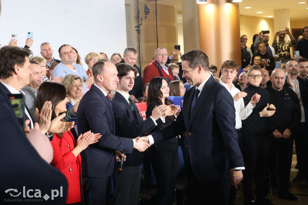 Rafał Trzaskowski w Legnicy