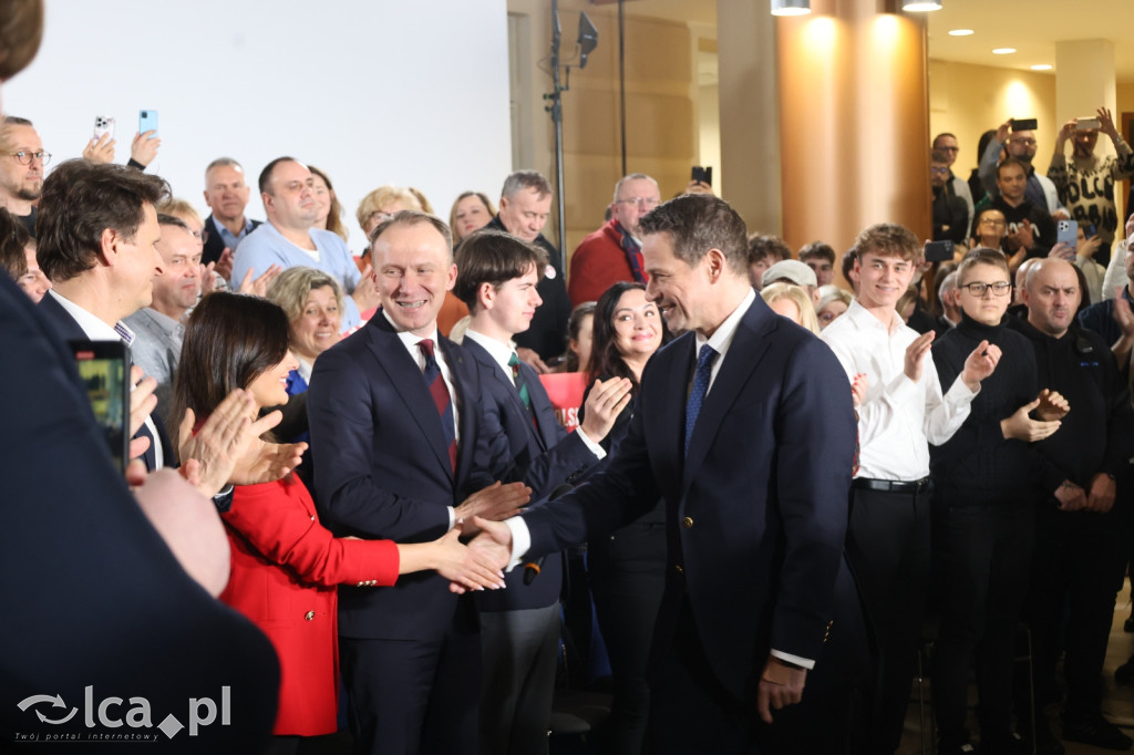 Rafał Trzaskowski w Legnicy