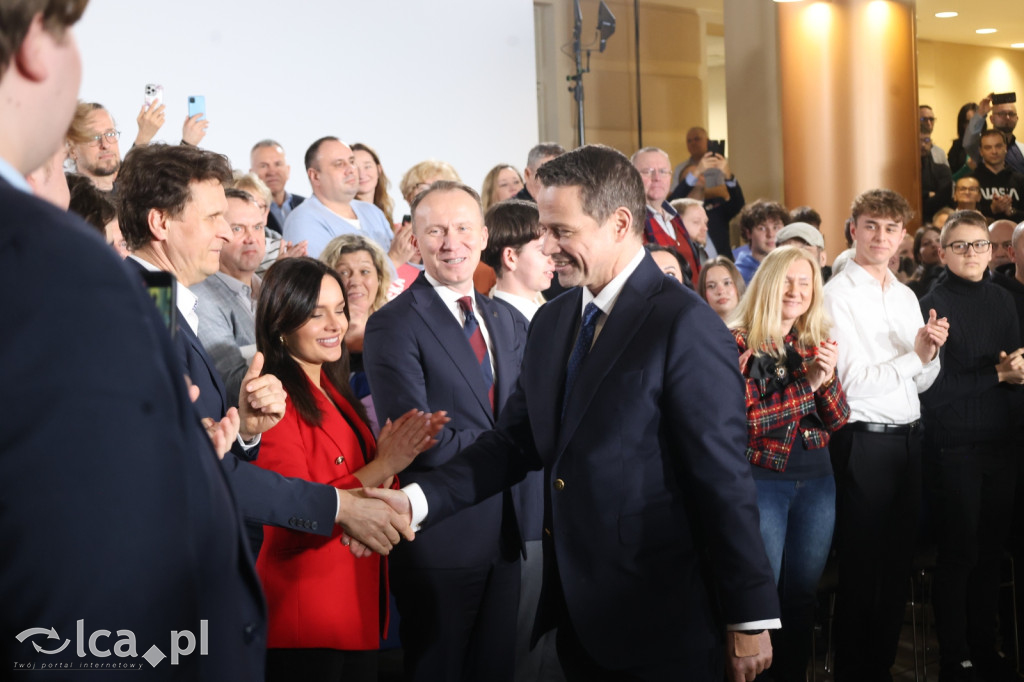 Rafał Trzaskowski w Legnicy