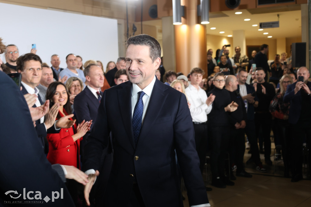 Rafał Trzaskowski w Legnicy