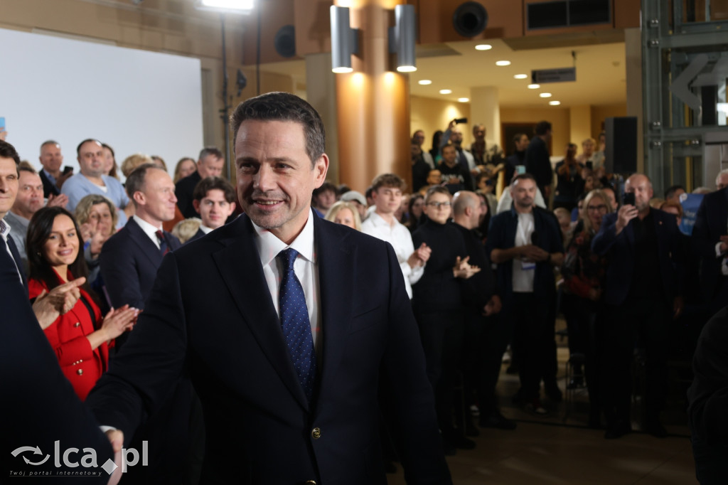Rafał Trzaskowski w Legnicy