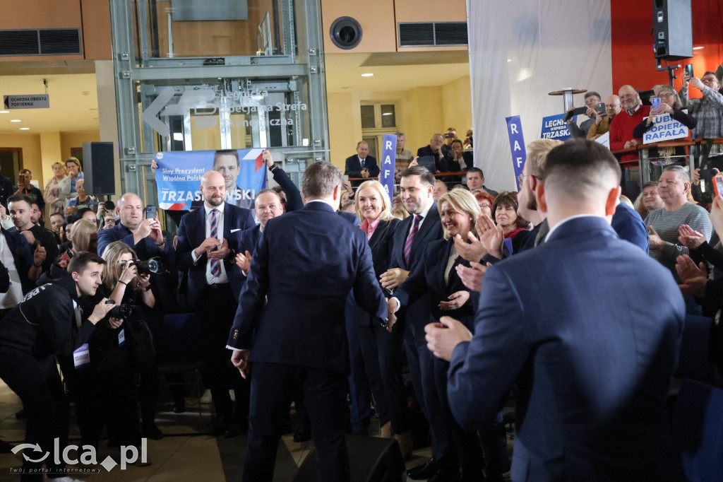 Rafał Trzaskowski w Legnicy