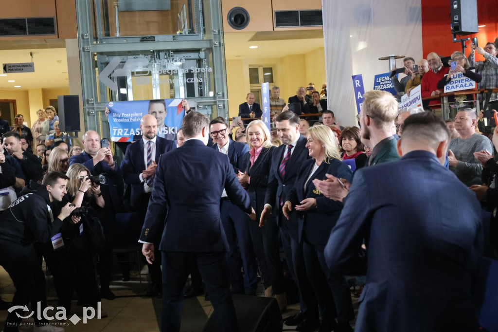 Rafał Trzaskowski w Legnicy
