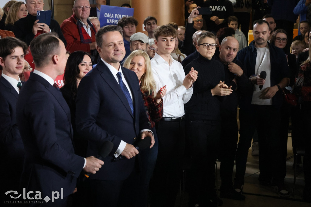 Rafał Trzaskowski w Legnicy