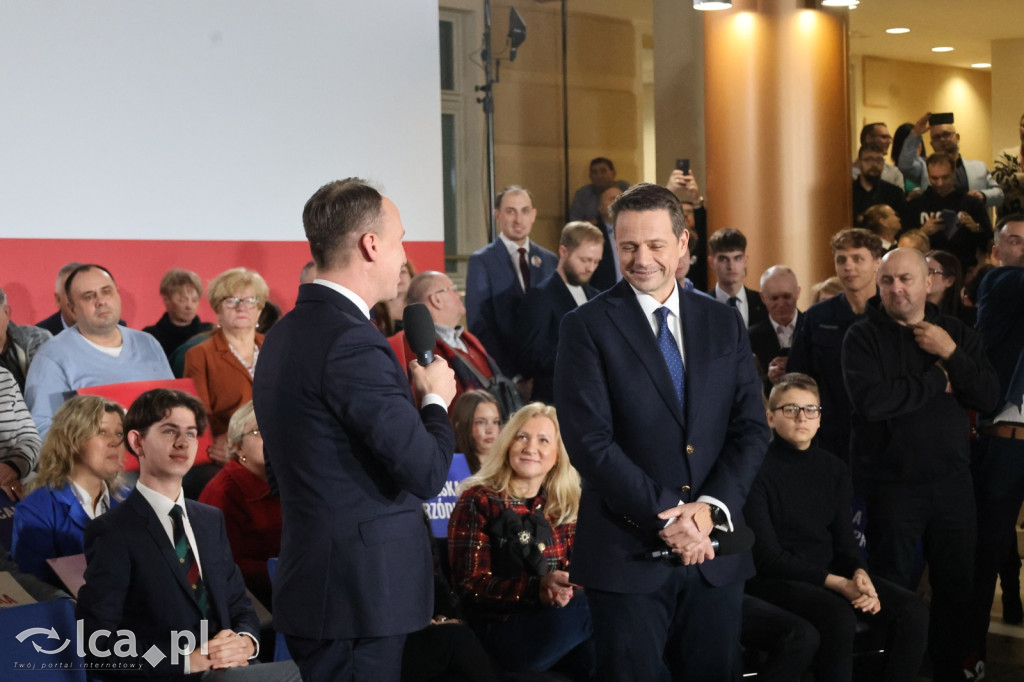 Rafał Trzaskowski w Legnicy