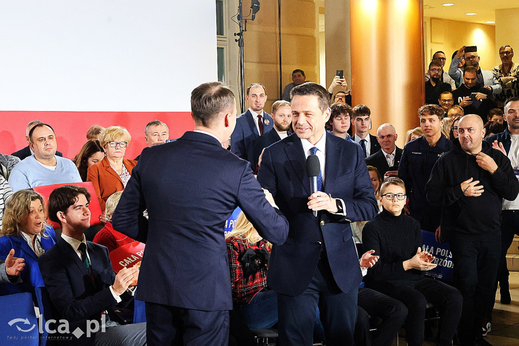 Rafał Trzaskowski w Legnicy
