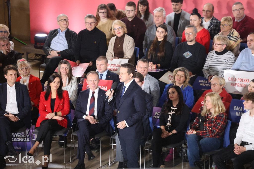 Rafał Trzaskowski w Legnicy