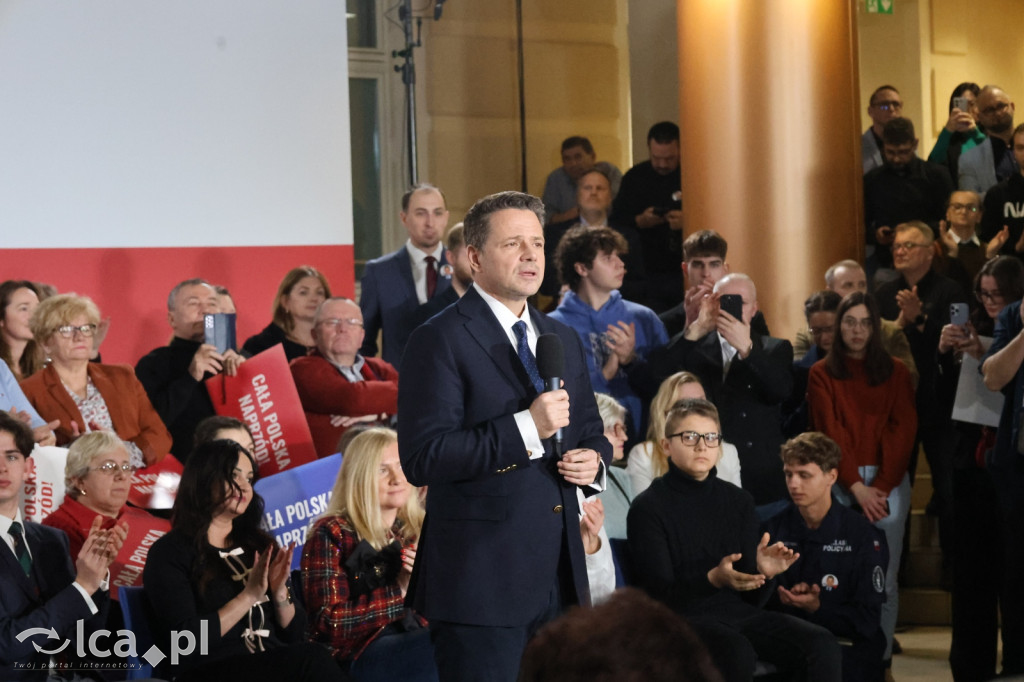 Rafał Trzaskowski w Legnicy