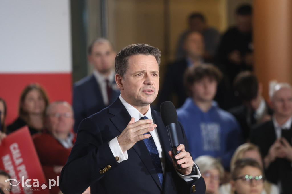 Rafał Trzaskowski w Legnicy