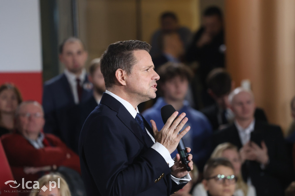 Rafał Trzaskowski w Legnicy