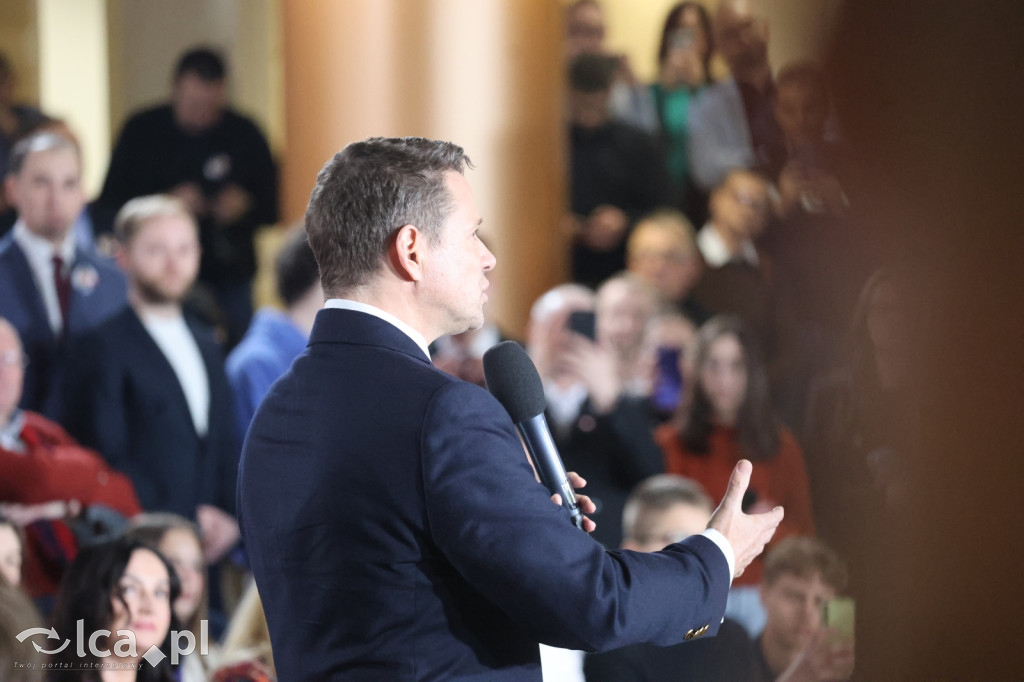 Rafał Trzaskowski w Legnicy