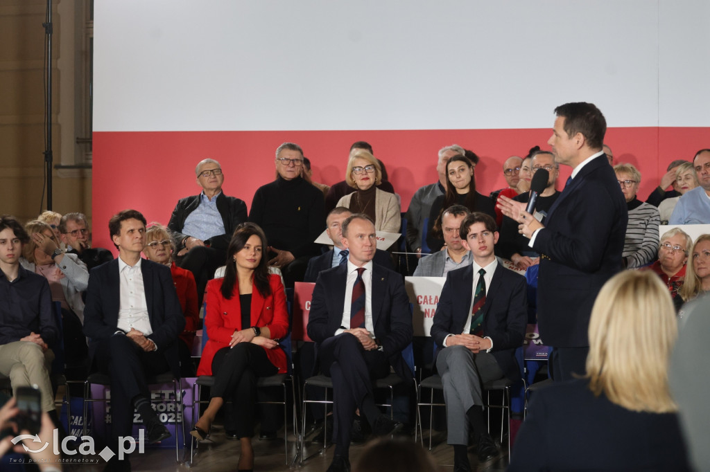Rafał Trzaskowski w Legnicy