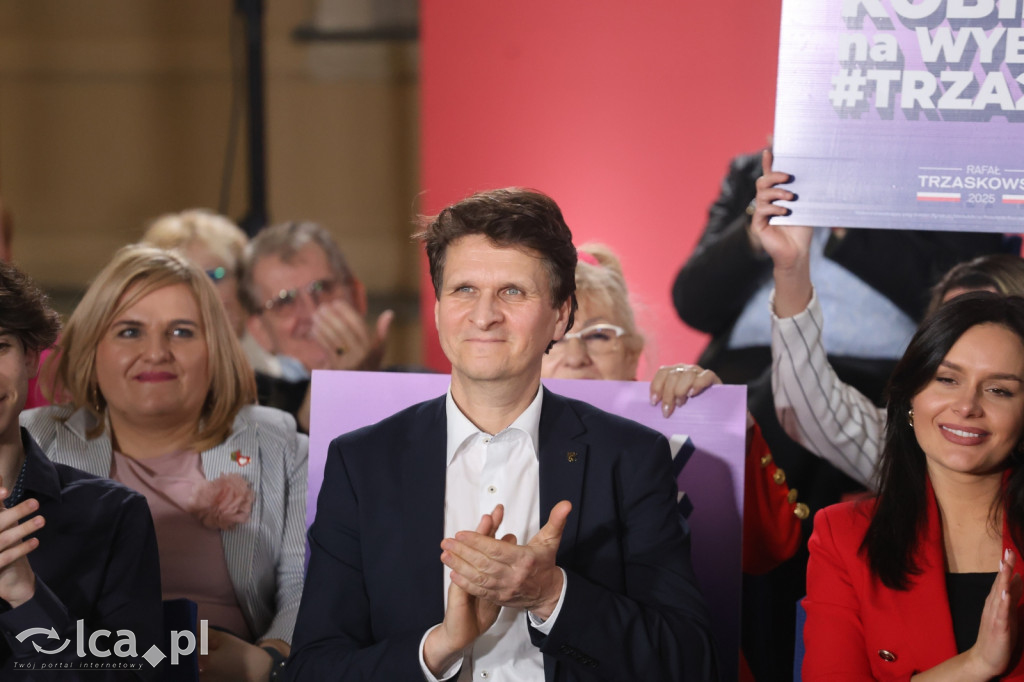 Rafał Trzaskowski w Legnicy