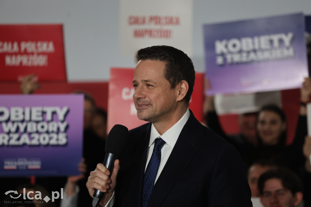 Rafał Trzaskowski w Legnicy