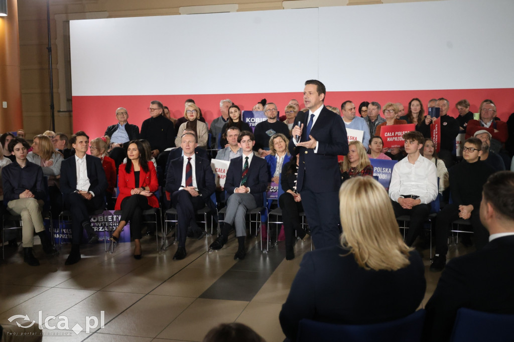 Rafał Trzaskowski w Legnicy