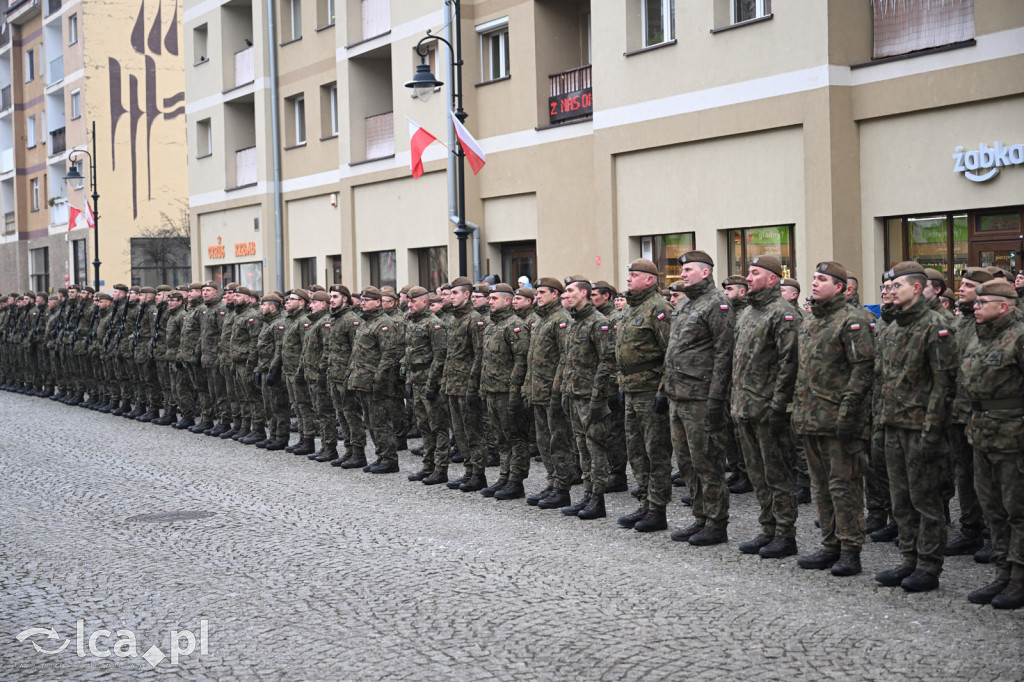 Przysięga żołnierzy 16. DBOT
