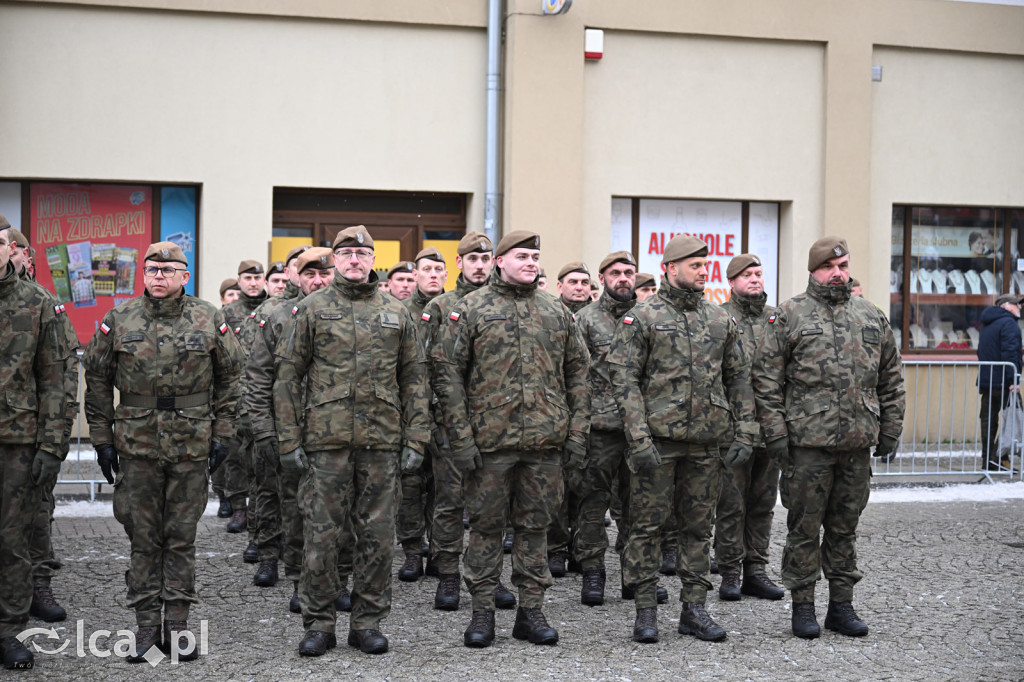 Przysięga żołnierzy 16. DBOT