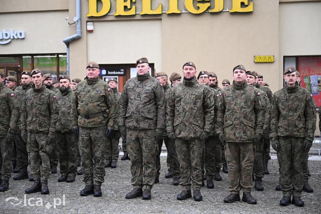 Przysięga żołnierzy 16. DBOT