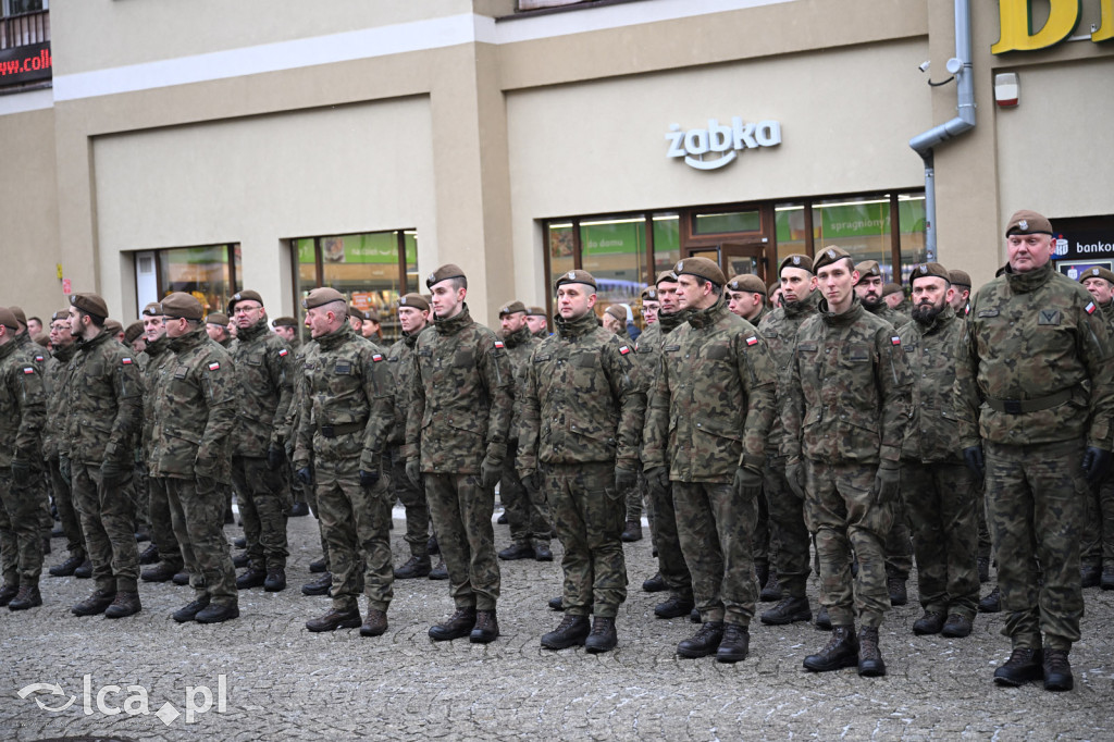 Przysięga żołnierzy 16. DBOT