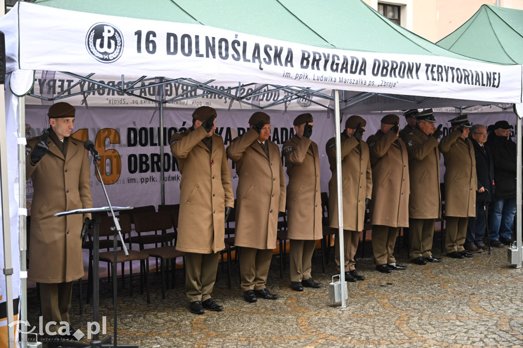 Przysięga żołnierzy 16. DBOT