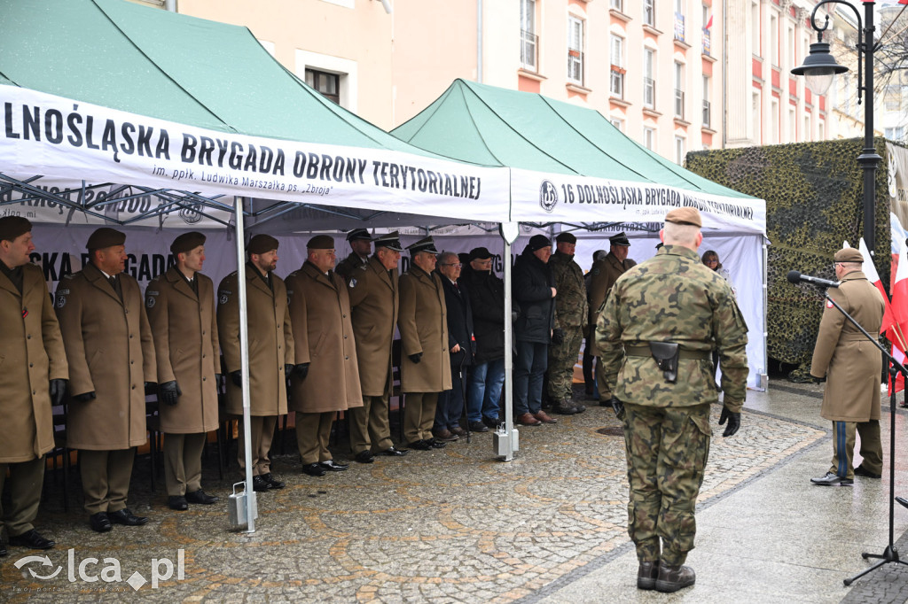 Przysięga żołnierzy 16. DBOT