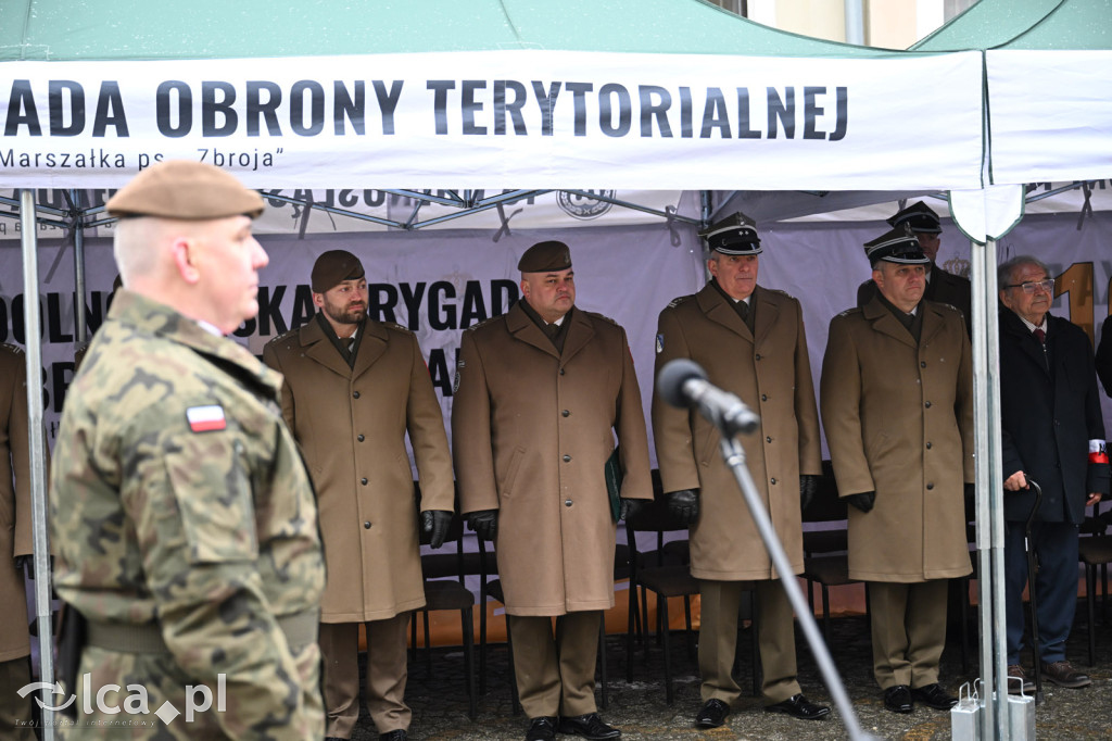Przysięga żołnierzy 16. DBOT