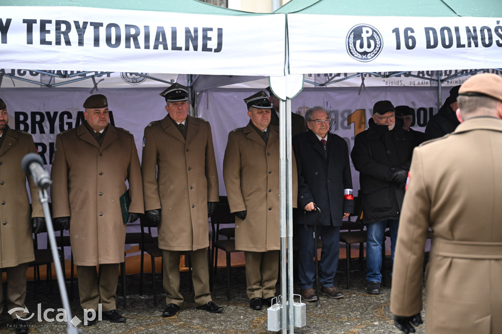 Przysięga żołnierzy 16. DBOT
