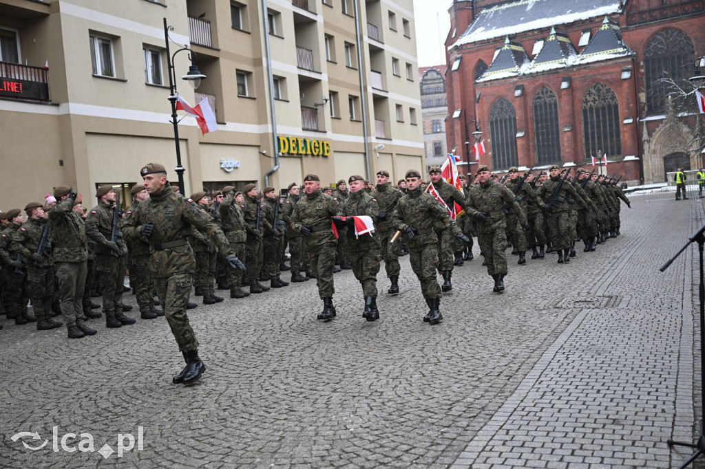 Przysięga żołnierzy 16. DBOT