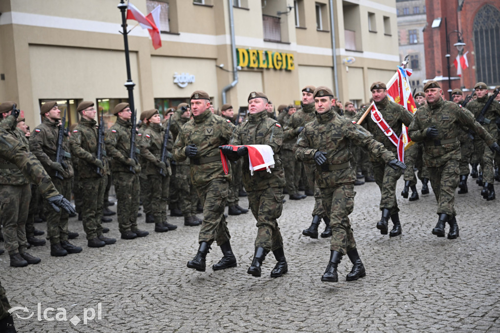 Przysięga żołnierzy 16. DBOT