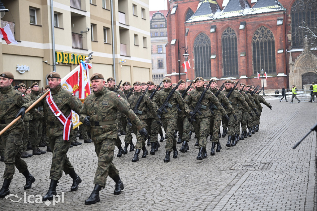 Przysięga żołnierzy 16. DBOT