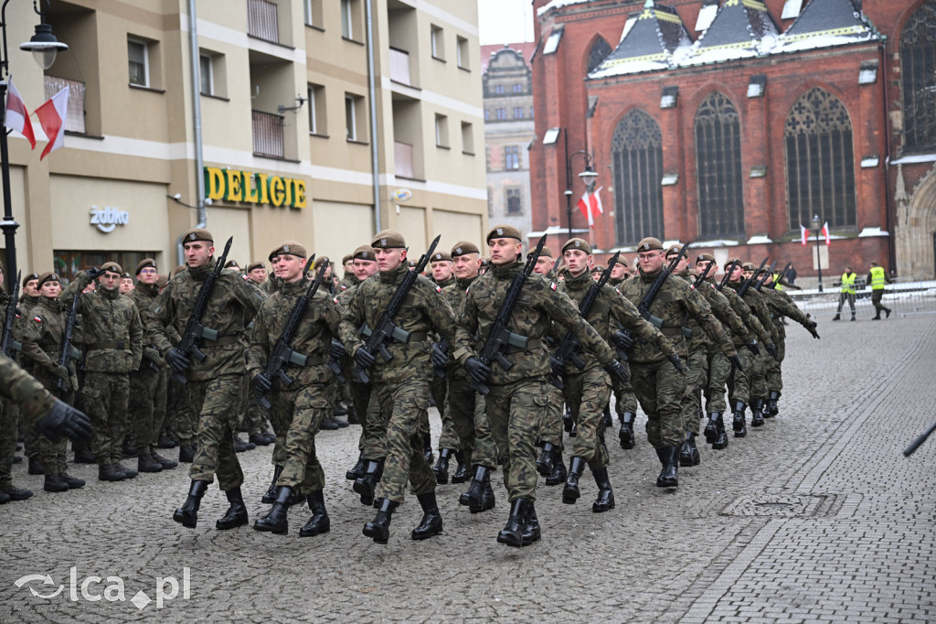 Przysięga żołnierzy 16. DBOT