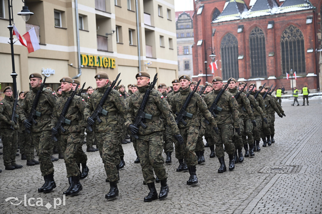 Przysięga żołnierzy 16. DBOT