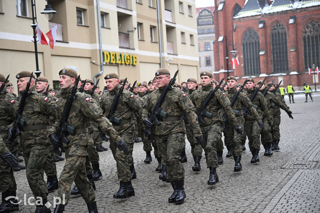 Przysięga żołnierzy 16. DBOT