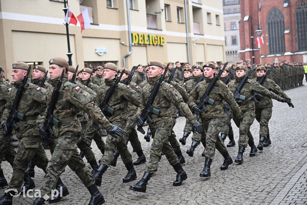 Przysięga żołnierzy 16. DBOT