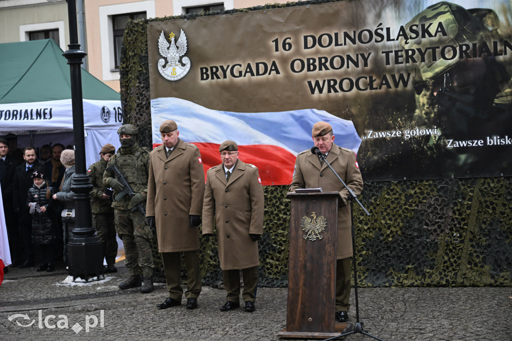 Przysięga żołnierzy 16. DBOT