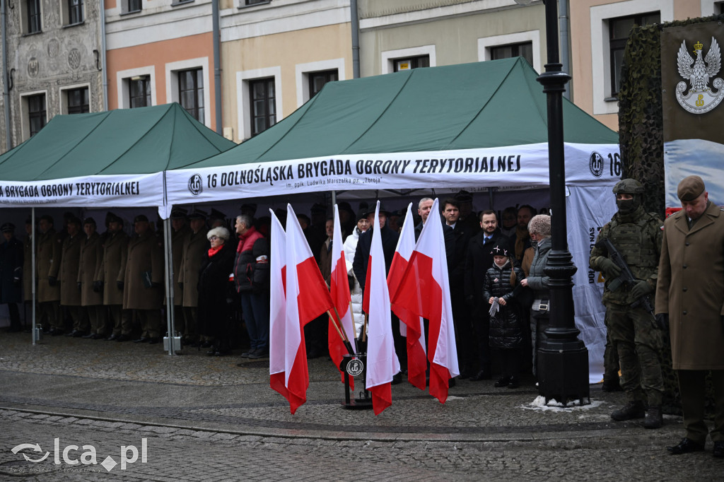 Przysięga żołnierzy 16. DBOT
