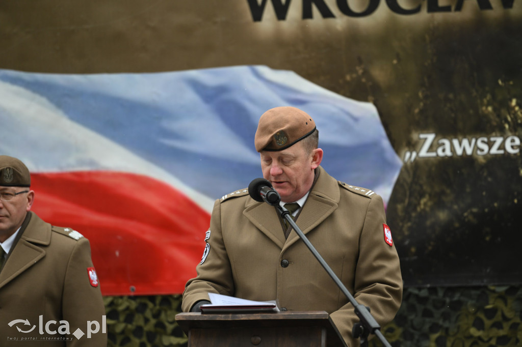 Przysięga żołnierzy 16. DBOT