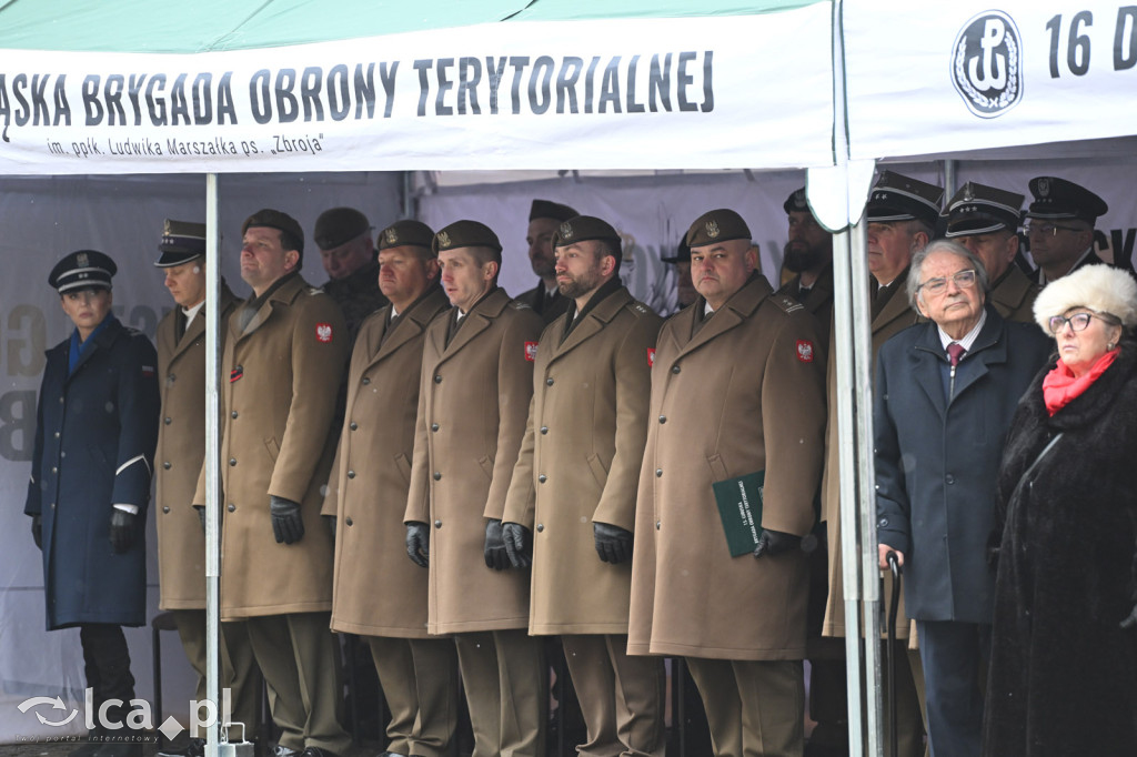 Przysięga żołnierzy 16. DBOT