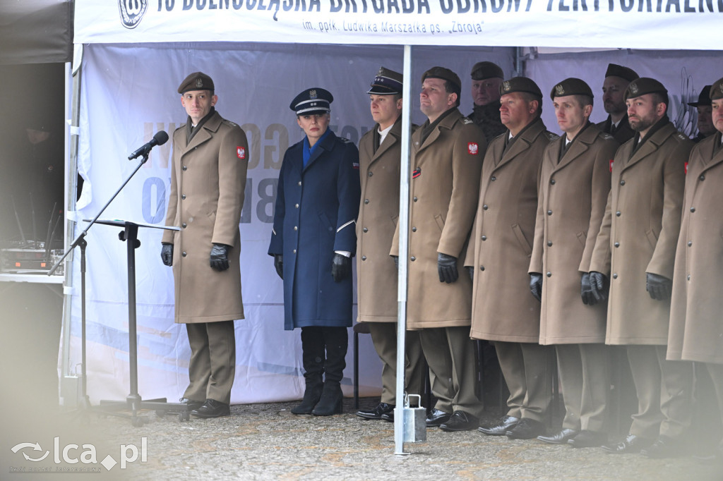 Przysięga żołnierzy 16. DBOT
