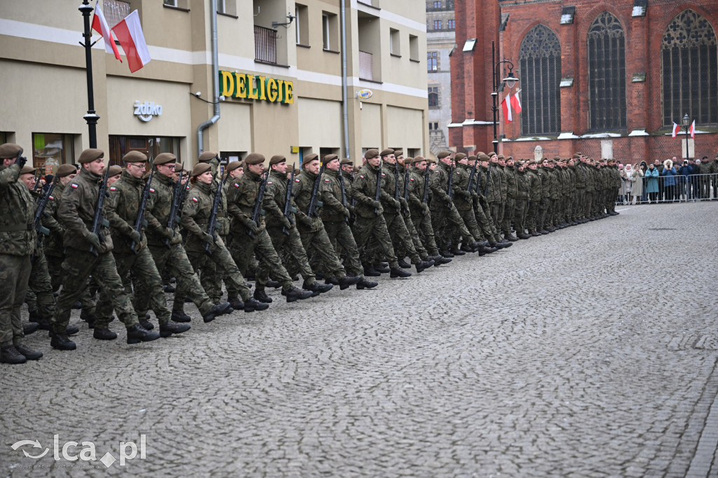 Przysięga żołnierzy 16. DBOT