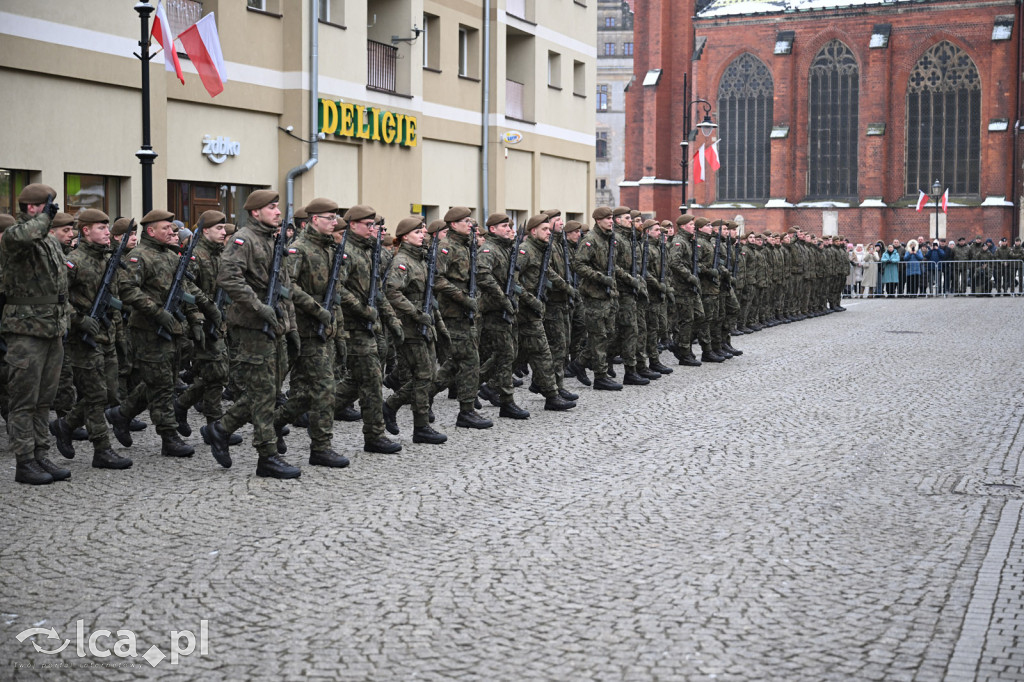Przysięga żołnierzy 16. DBOT