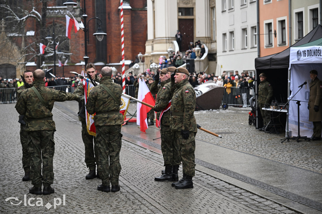 Przysięga żołnierzy 16. DBOT