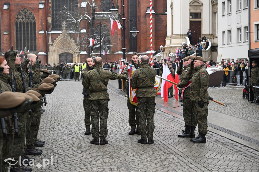 Przysięga żołnierzy 16. DBOT